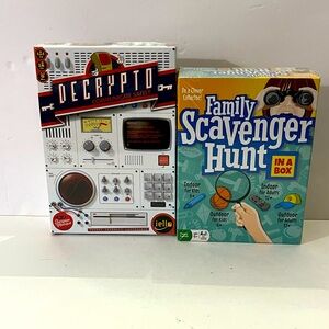 Decrypto: Communicate Safely Board Game & Scavenger Hunt Game Set NEW Sealed